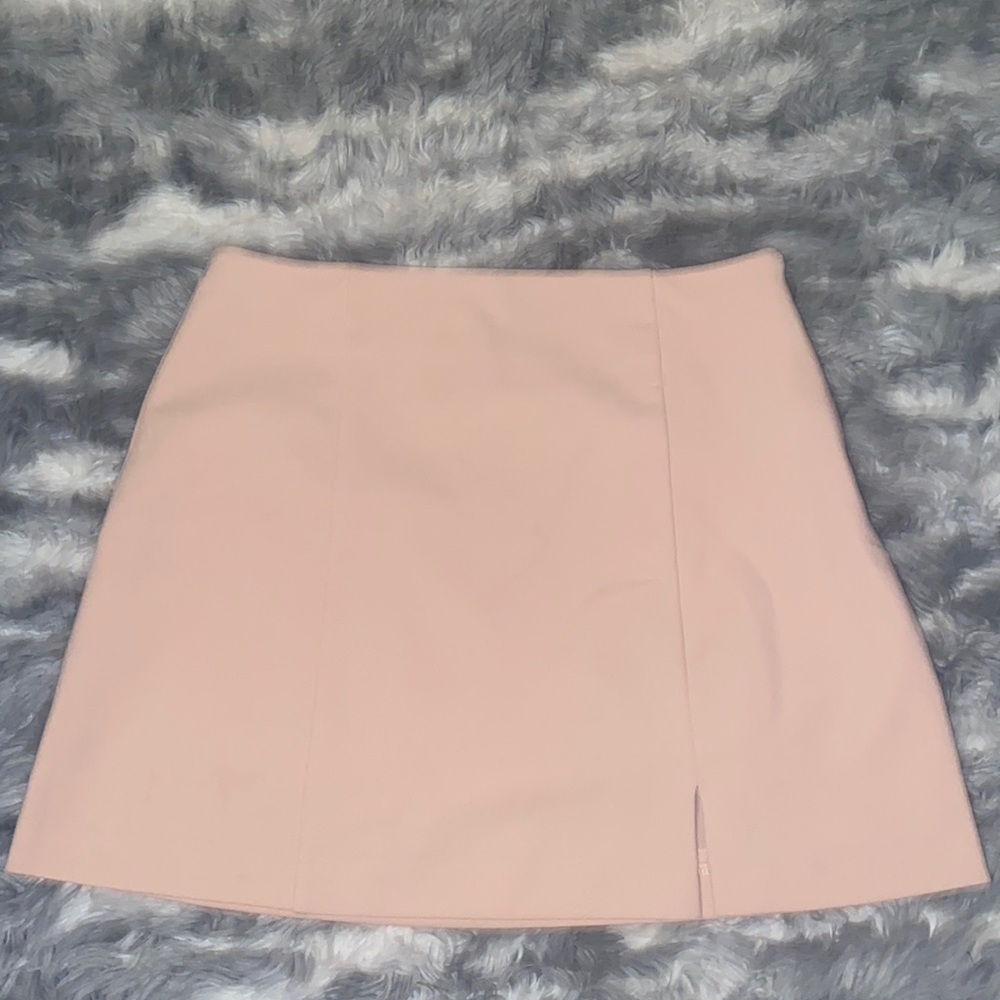 light coral/pink skirt
